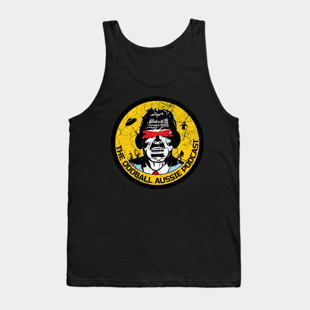 Distressed Oddball Aussie logo Tank Top by OzOddball